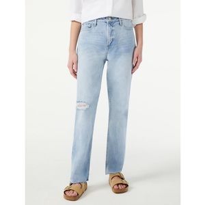 Free Assembly Women’s Super High Rise Straight Jeans